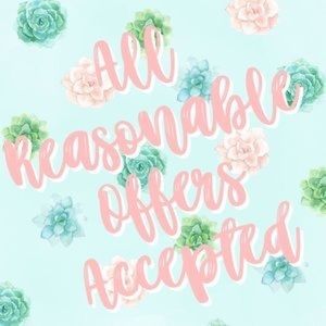 All Reasonable Offers Accepted!! 😀🙌🏼